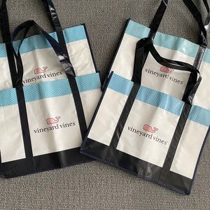 Vineyard vines plastic totes